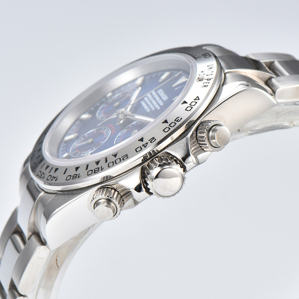 Relógios de luxo VK63 com vidr - Jewelry For Watches avaliação e preço